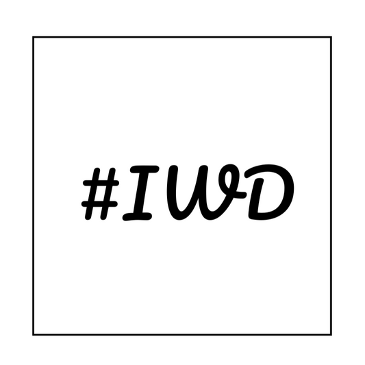 #IWD - International Women's Day Fondant Debosser