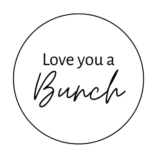 Love you a Bunch Fondant Embosser