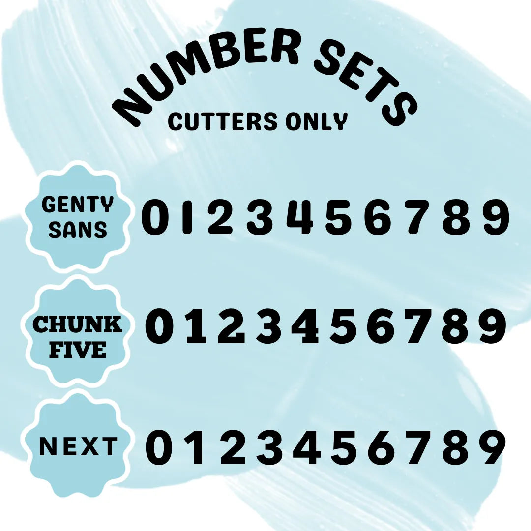 Number Sets - Cutters