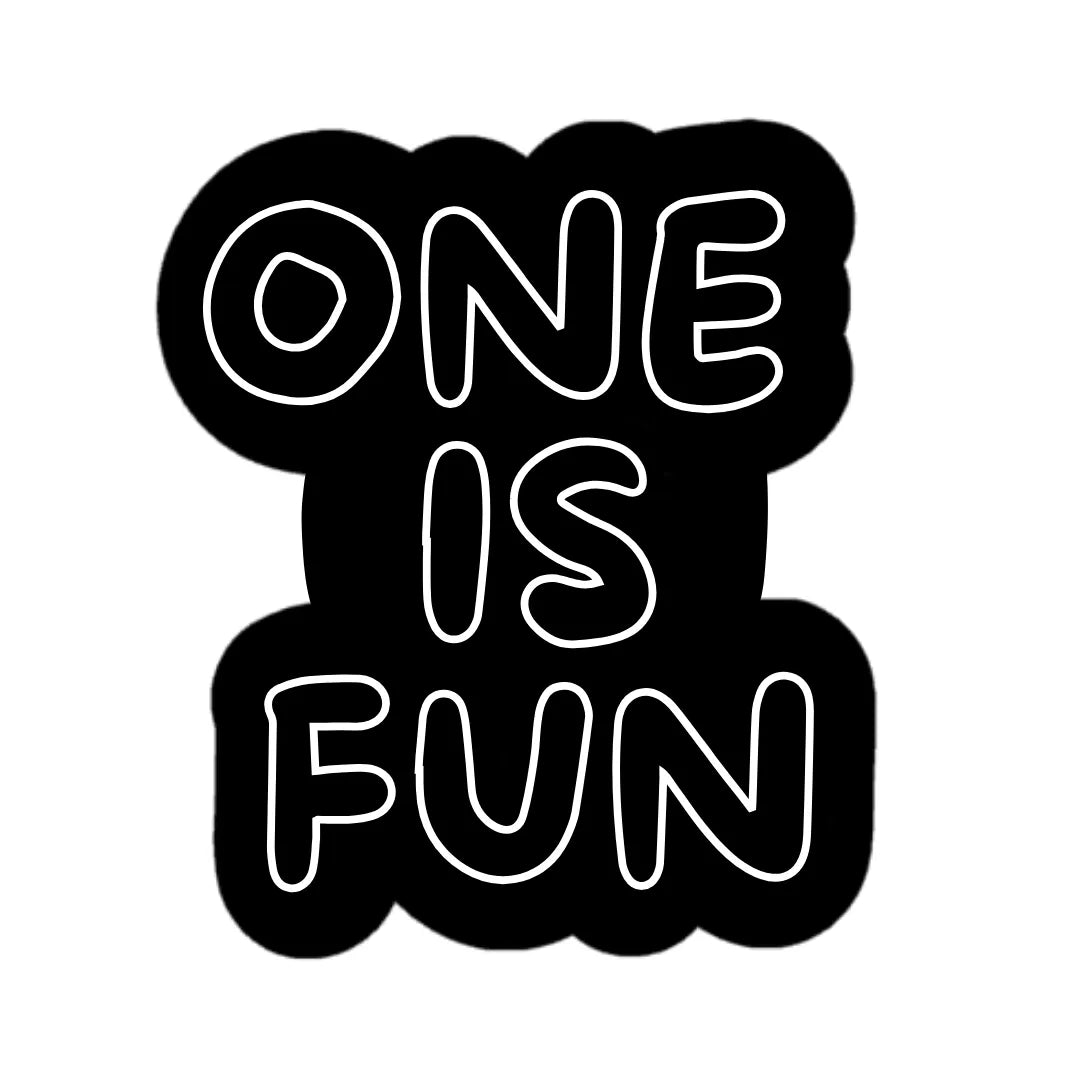 ONE IS FUN Cookie Cutter & Fondant Embosser