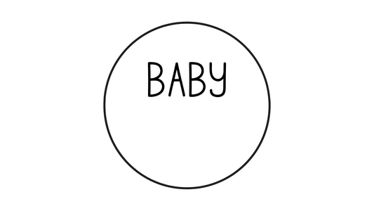 Baby Blank Cookie Stamp