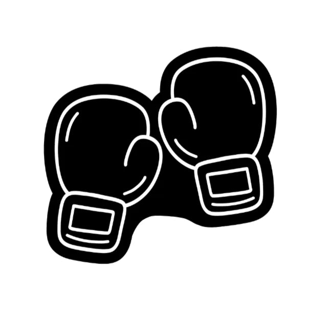 Boxing gloves Cookie Cutter & Fondant Embosser