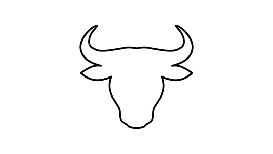 Bull head Cookie Cutter