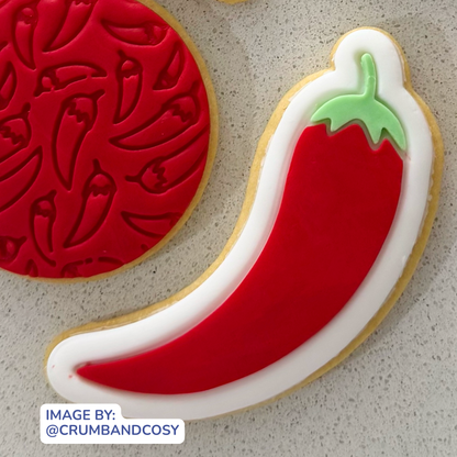 Chilli Cookie Stamp & Cutter