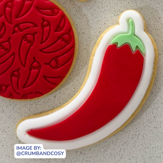 Chilli Cookie Stamp & Cutter