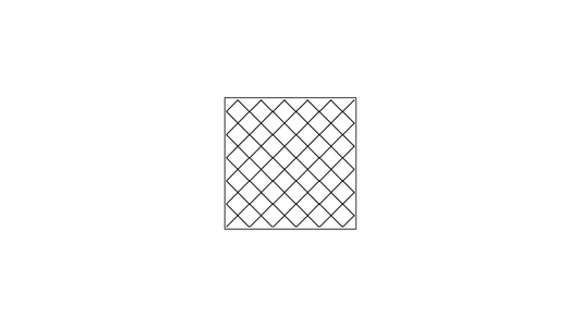 Diamond pattern Cookie Stamp