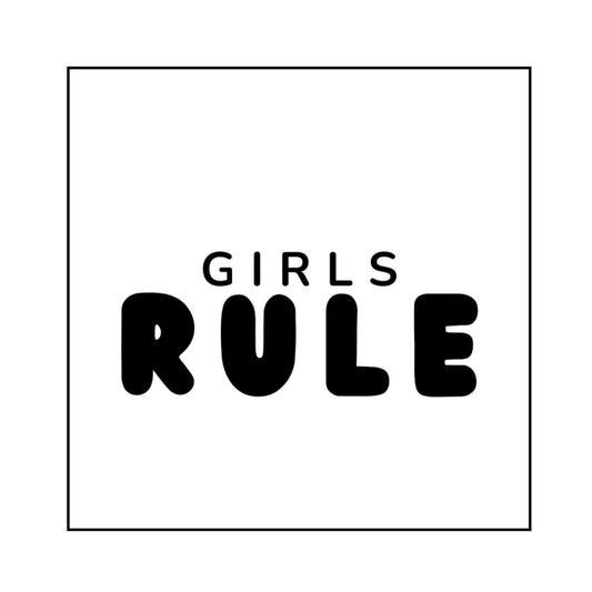 Girls Rule - International Women's Day Fondant Debosser