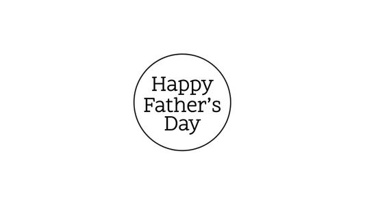 Happy Father's Day (basic) Cookie Stamp