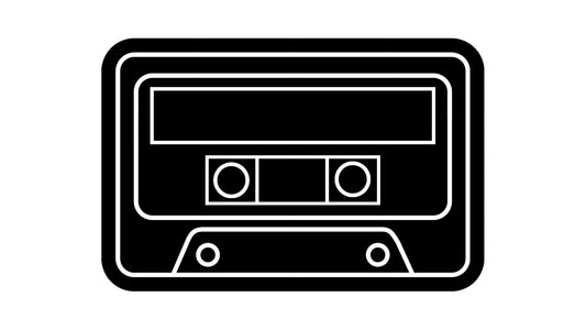 Blank Mix Tape Cookie Cutter & Fondant Embosser