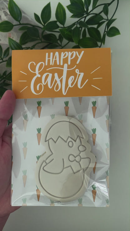 Cookie Backing Card - Easter Carrots