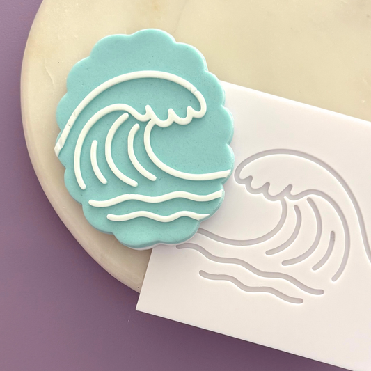 Wave Cookie Debossor