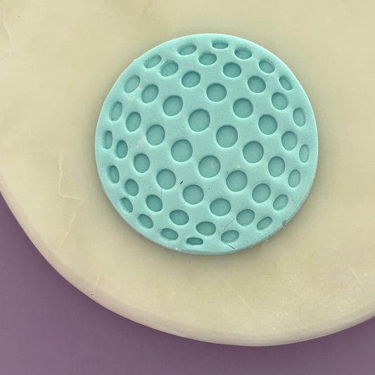 Golf ball Cookie Stamp