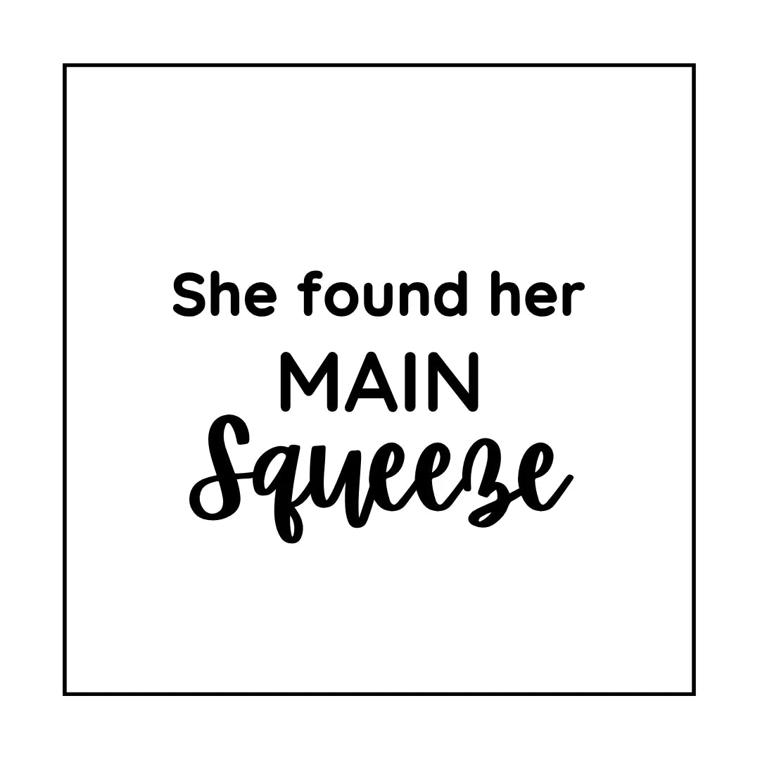 She found her main squeeze Fondant Debosser