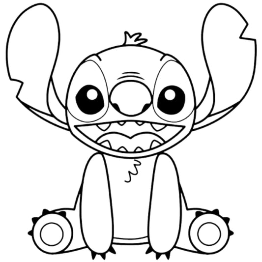 Stitch Cookie Cutter & Fondant Embosser