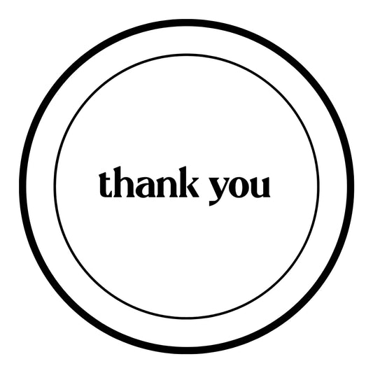 Thank you Fondant Embosser