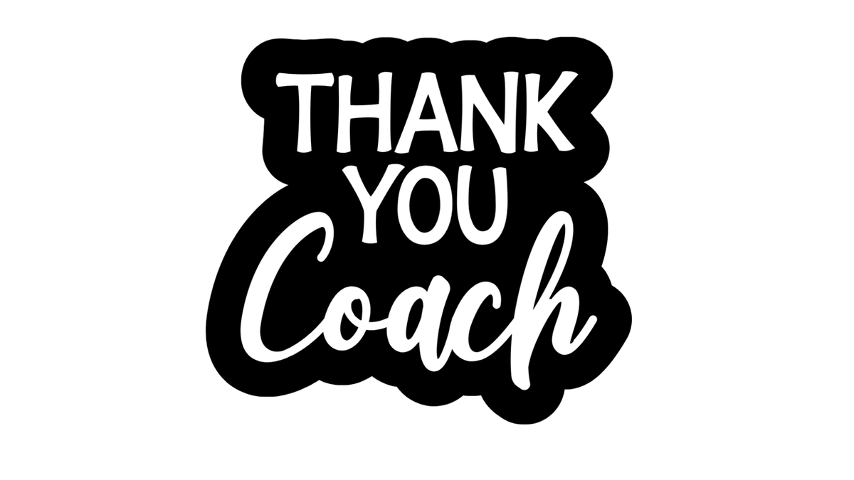 Thank you Coach Cookie Debossor & Cutter