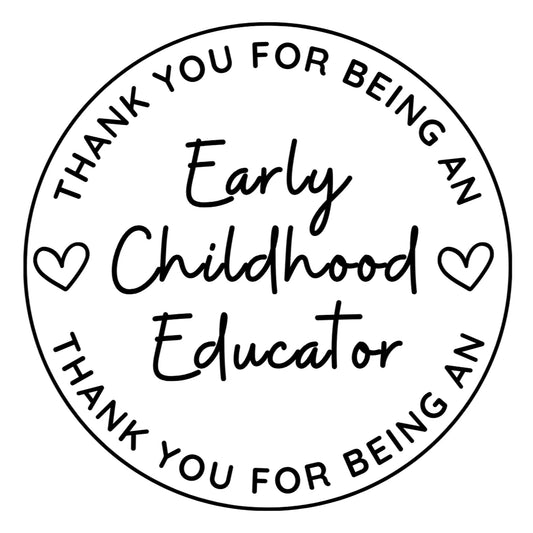 Thank you for being an Early Childhood Educator Fondant Embosser