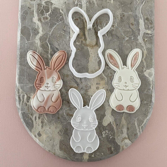 Easter Bunny Cookie stamp and cutter